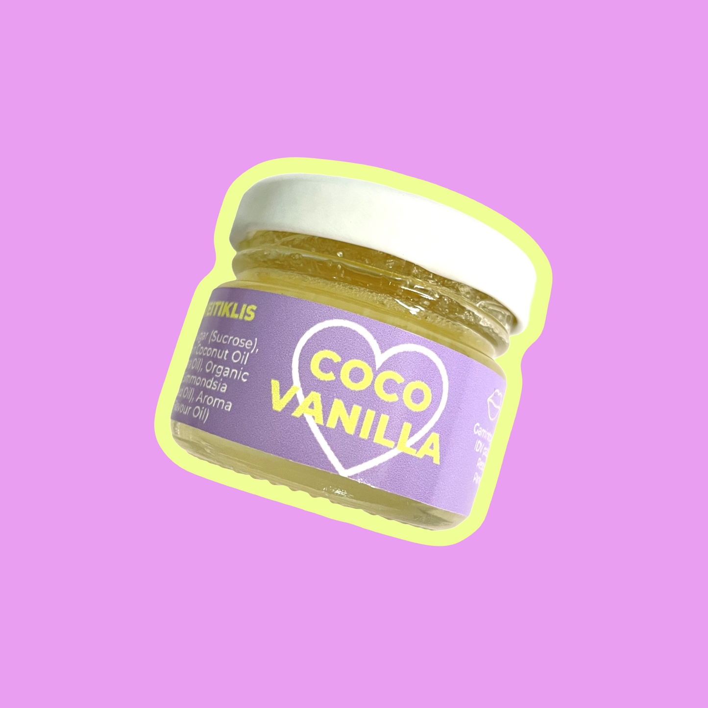 Cukrinis lūpų šveitiklis COCO VANILLA